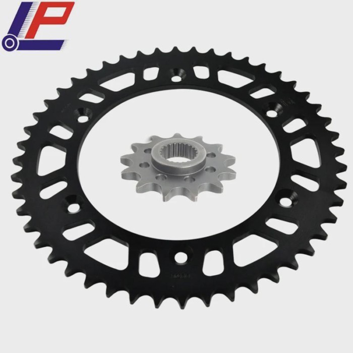 LOPOR 520 CNC 13T 52T Front Rear Motorcycle Sprocket for Yamaha TT-R250 TTR250 TT-R TTR 250 1999-20