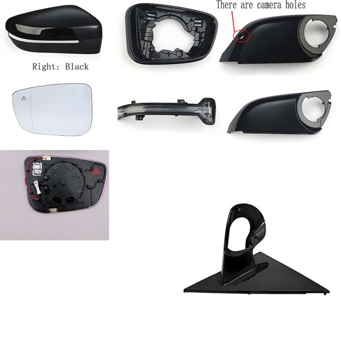 Car rearview mirror accessories suitable for BMW G20, G28, G23, G42, G26 rearview mirror frame, hou