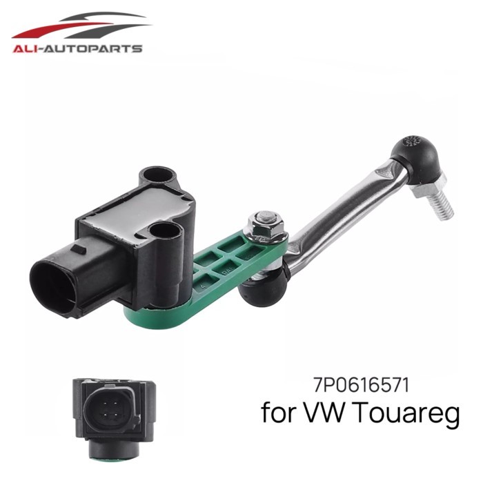 7P0616571 Rear Axle Headlight Level Sensor For VW VOLKSWAGEN Touareg (7P5,7P6) 3.0T V6,3.6 FSI V6,4