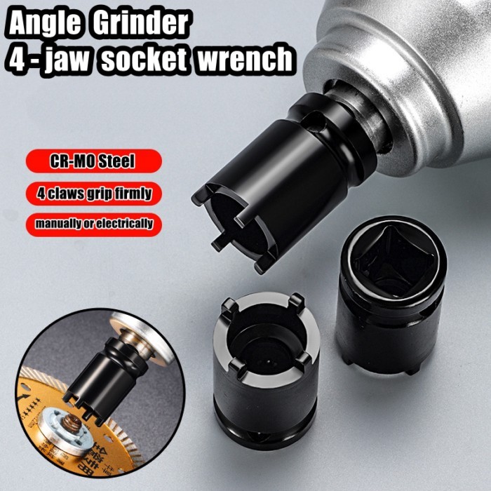 Angle Grinder Socket Wrench Universal Wrench Adapter Pressure Plate Removal Angle Grinder Thread Re