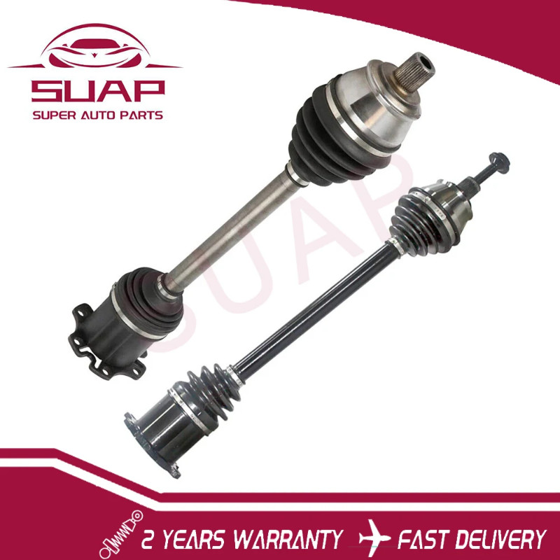 2PCS Front Left and Right Drive Shaft For Audi A6 C6 2007 2008 2009 2010 Dual CV Axle 4F0407271H 4F