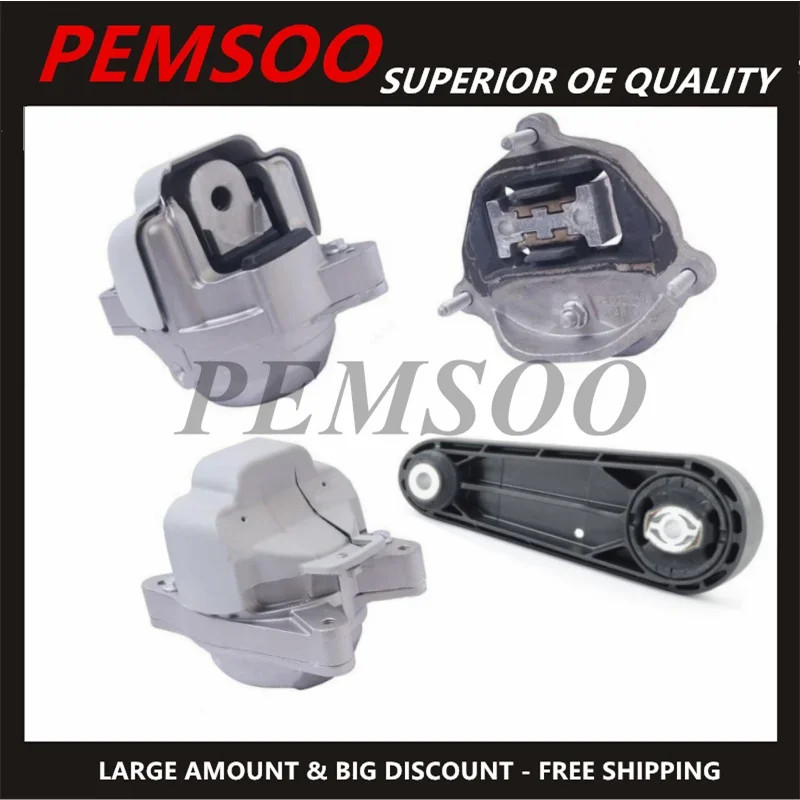 Engine Gearbox Bearing Motor Mount Kit For Porsche Macan 95B 3.0L 3.6L 15-18 94637505731,9463750583