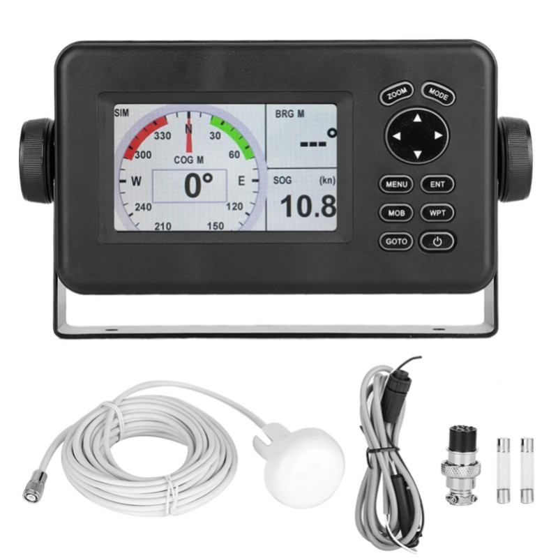 GPS Navigation 4.3in Marine Navigator 528A 4.3in Color LCD Marine GPS Navigator Alarm Locator Class