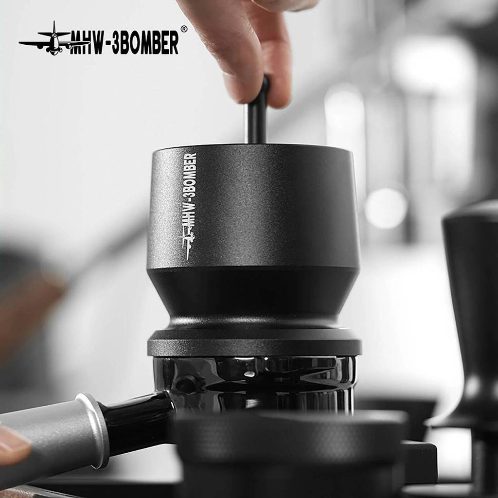 ขาย MHW-3BOMBER Dosing Shaker Espresso Dosing Funnel Stirrer อลูมิเนียมกาแฟ Dosing Cup Fit 58 มม.Por