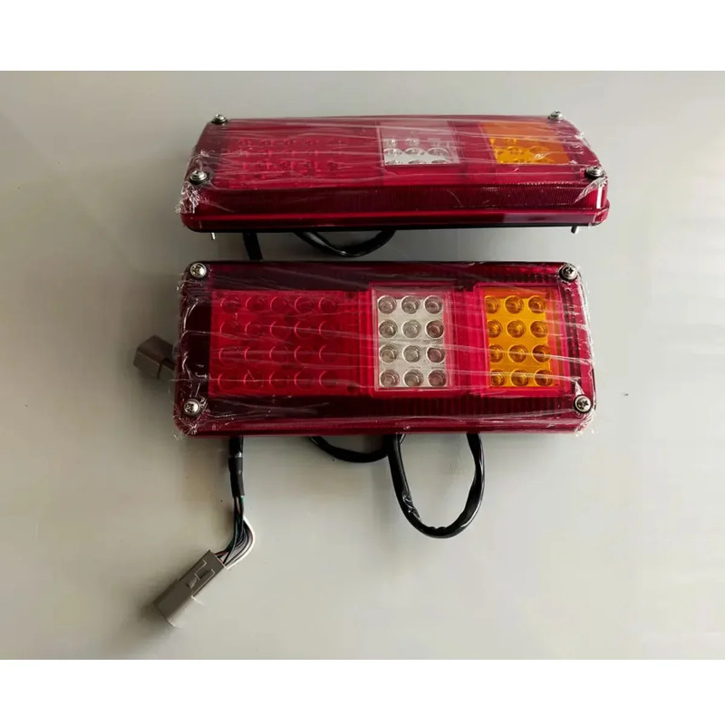 Fits Xcmg Wheel Loader LW500KV LW500FV ZL50GV Rear Dim Lamp 803587849 JYDJ006-6P 2pcs