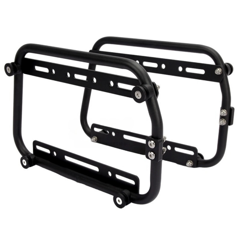 Universal Motorcycle Side Bracket Luggage Rack Quick Detachable Rear Side Luggage Box Rack For Yama