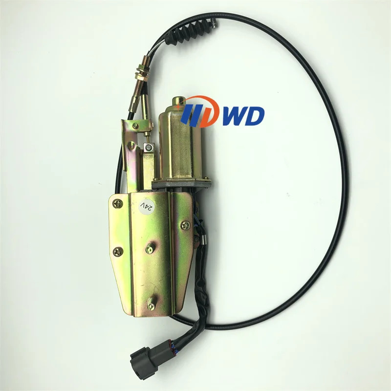 Replacement MA4-114 5-81900-008-01 24V Fuel Stop Solenoid for Isuzu 6BG1 6BB1 Engine