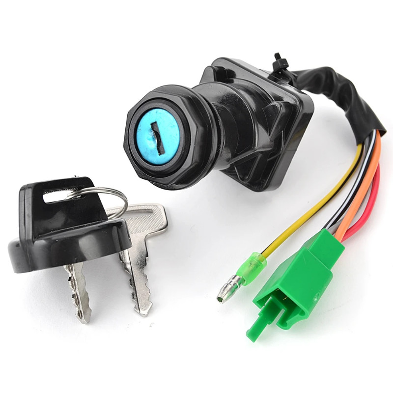 Ignition Switch Lock Key For Suzuki LT4WD LTF250 LTF300F LT-F 4WD QuadRunner KingQuad / LT-4WD LT-F