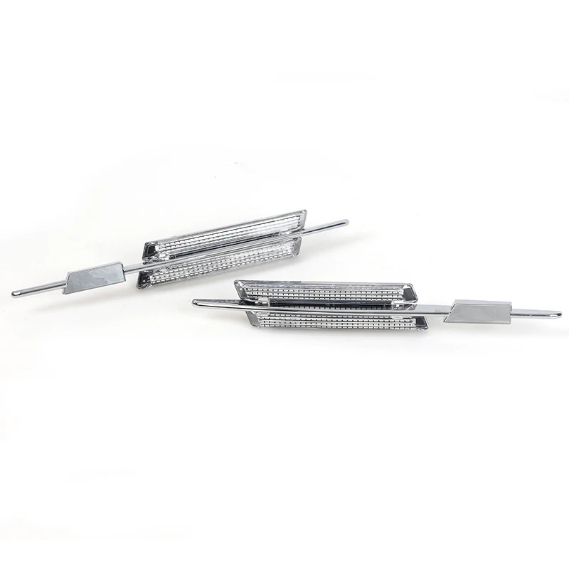 2Pcs LED Amber Side Marker Turn Signals Indicator Light For BMW 1/3/5Ser E60 E61 E81 E82 E87 E88 E9