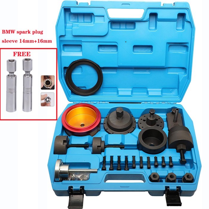 Crankshaft Front Rear Oil Seal Remover Installer Kit for BMW N20 N26 N40 N42 N45 N45T N46 N52 N53 N