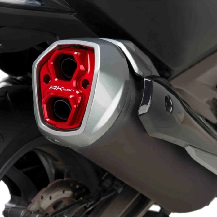 AK550 Exhaust Rear Trim Cover for KYMCO AK 550 Accessories Exhaust Cover 550AK 550 AK AK550 Parts C