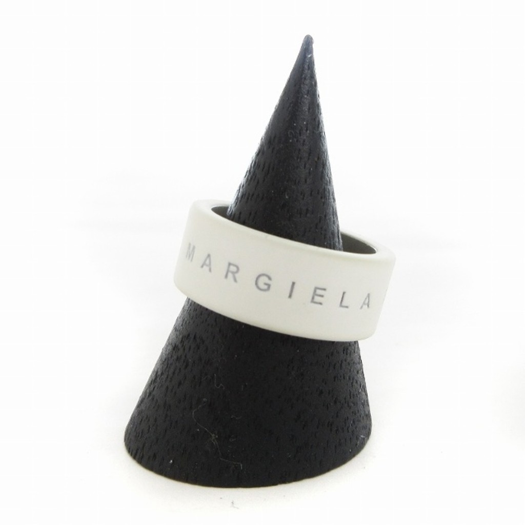 MM6 Maison Margiela Paint Ring White No. 12 SM3 Direct from Japan Secondhand