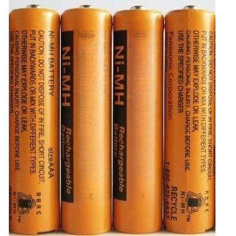 C For Cordless Phones Nimh AAA Rechargeable Battery 4Pcs