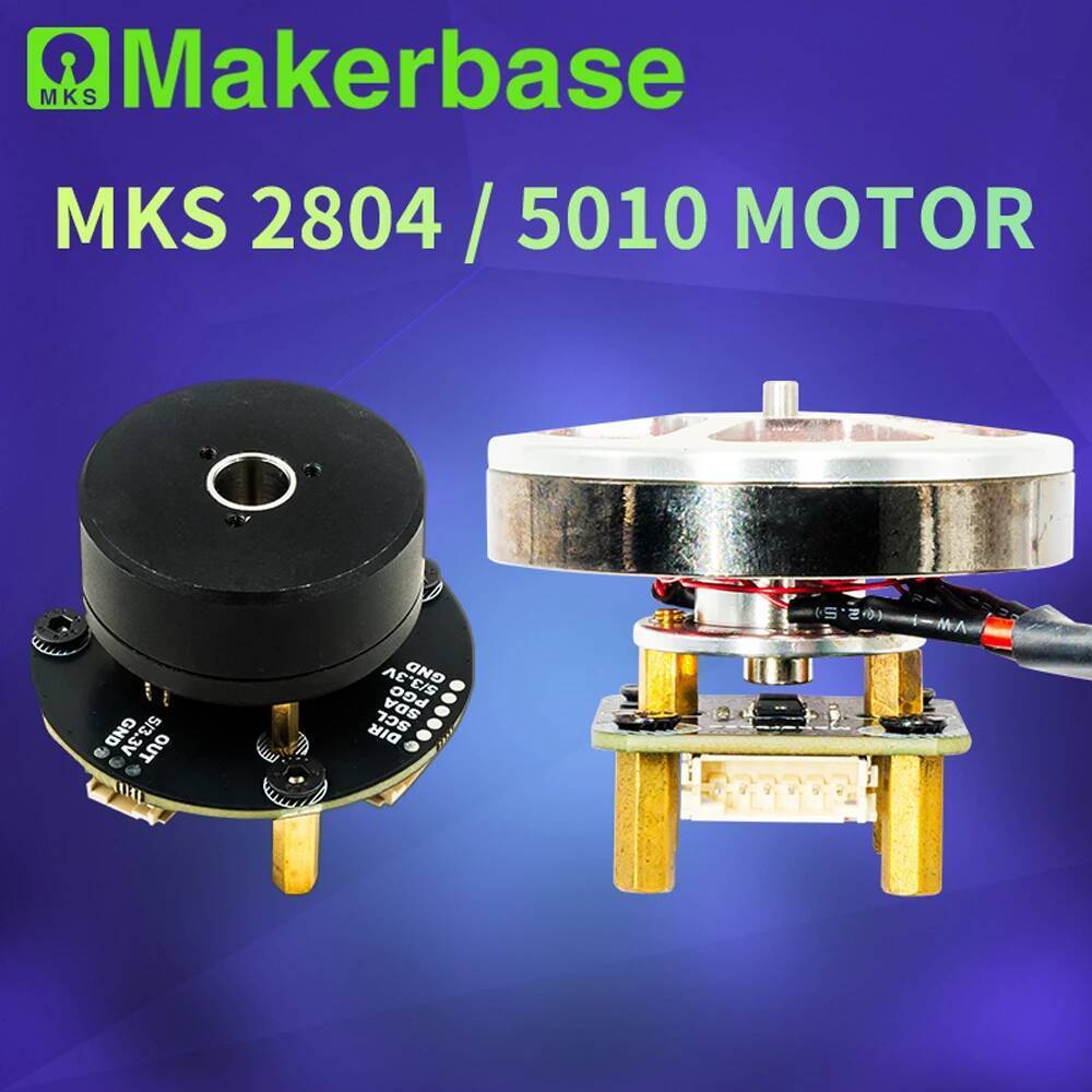 Makerbase มอเตอร์กิมบอล 2804/5010 พร้อม Encoder AS5600 สําหรับ SimpleFOC