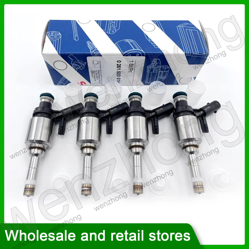 4PCS Fuel Injector 0 261 500 01H FOR A3 Golf TT Passat Superb Arteon Alltrack G 026150001H