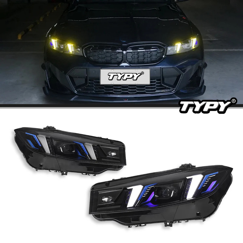 Car For BMW G20 2022-2024 G28 Headlight DRL Hella 12V H7 LED Xenon Bulb Fog Light Car Decorations A