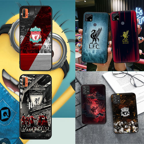สีดําอ่อน Samsung Galaxy S7 S7 Edge S8 S8 Plus S9 S9 Plus S10 S10E S25 S25 Ultra Liverpool1 เคสโทรศั