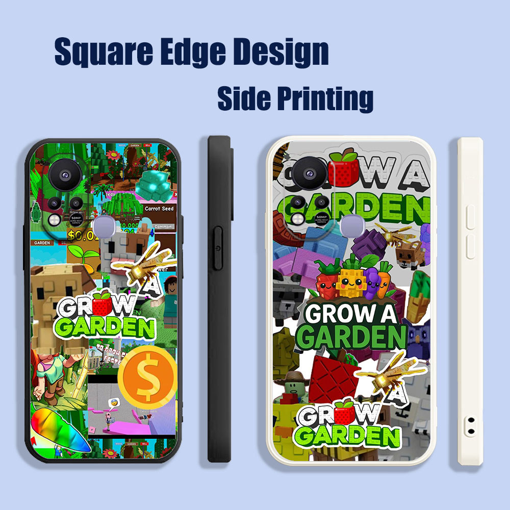 ปลอกสําหรับ Huawei Nova 3i 7i 8i 5T Y9S Grow a garden roblox วิดีโอเกม BOZ01 เคสโทรศัพท์ขอบสี่เหลี่ย