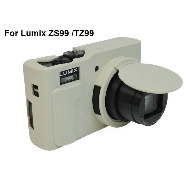 กรณีสําหรับ Panasonic Lumix ZS99 กล้องป้องกันกรณี tz99 ซิลิโคนอ่อนนุ่มฝาครอบกันฝุ่น Anti-fall Anti-s