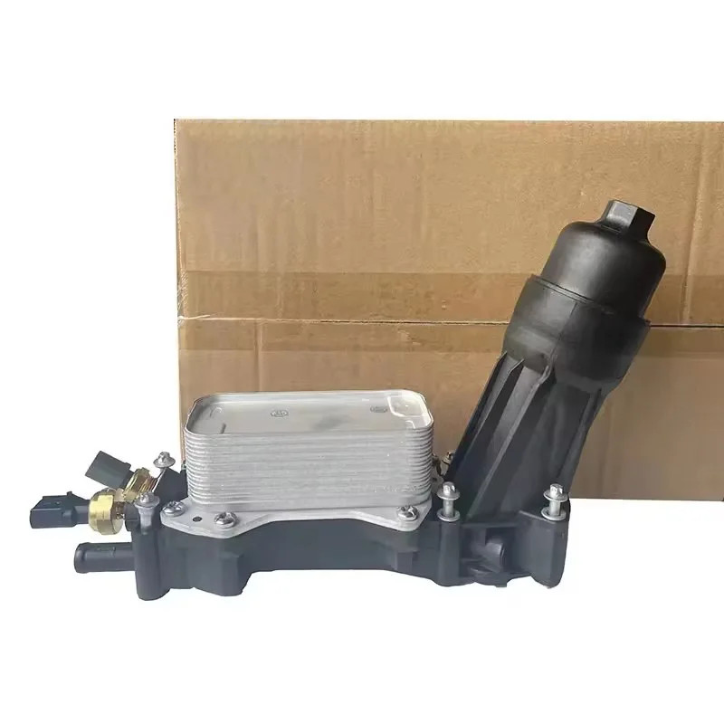 New Genuine Engine Oil Cooler Assembly OEM 68310865AB 68310865AF For Jeep Dodge Chrysler 11-13 3.6L