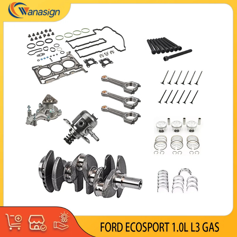 AUTO ENGINE PARTS Overhaul Rebuild Kit OIL WATER PUMP Crankshaft KIT FOR FORD FOCUS M1DA 1.0L L3 1.