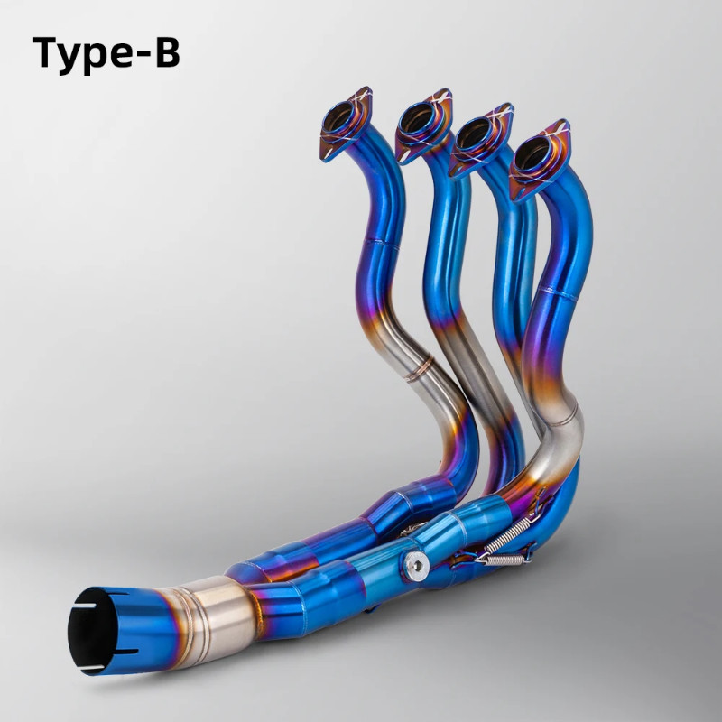 Motorcycle Exhaust System For ZX6R ZX-6R ZX 6R 636 2009 - 2019 2020 2021 Moto Escape Modified Muffl