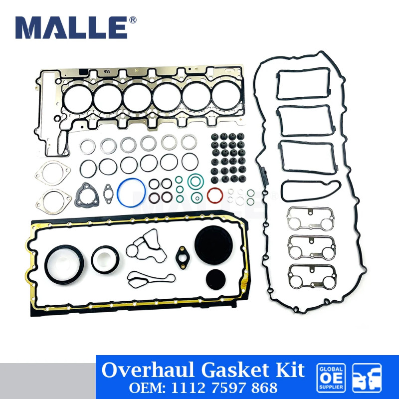 N54 B30A Engine Overhaul Gasket Kit For BMW E82 E90 E91 E92 F20 F30 X3 X5 X6 335i 435i 535i 3.0T Ca