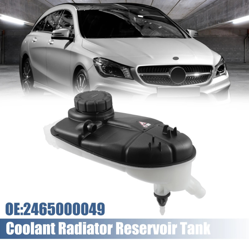 UXCELL Coolant Radiator Reservoir Tank 2465000049 Coolant Overflow Expansion Bottle for for Mercede