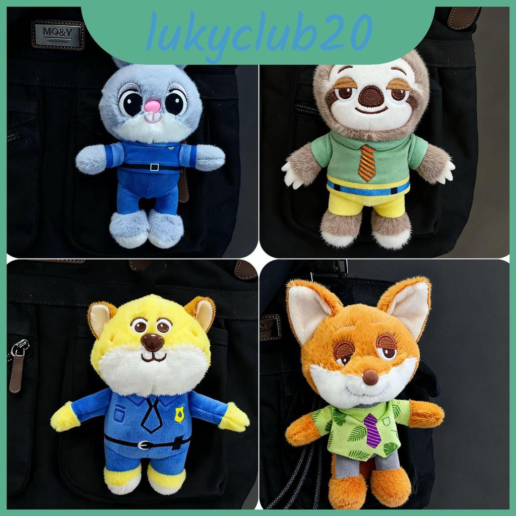 Judy น่ารัก Nick Sloth Sloth และ Benjamin Plush Collectors พวงกุญแจสําหรับ