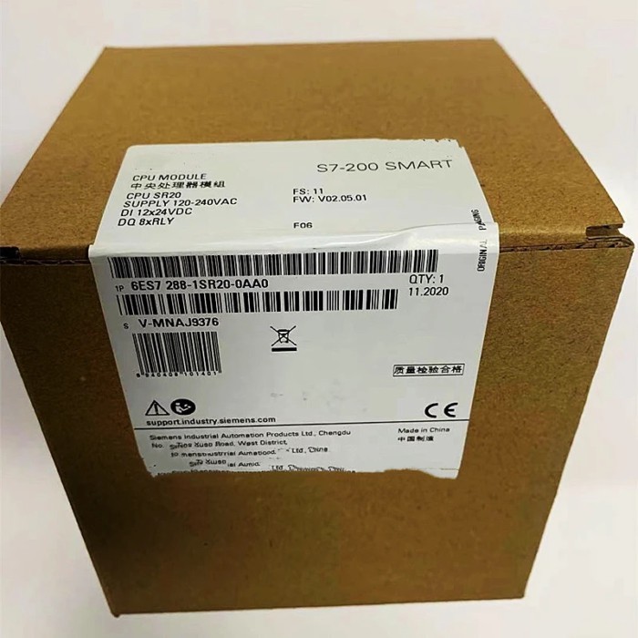 S7-200-SMART 6ES7 288-1SR20/ST20/SR30/ST30/SR40/ST40/SR60/ST60-0AA0  S7-200 SMART