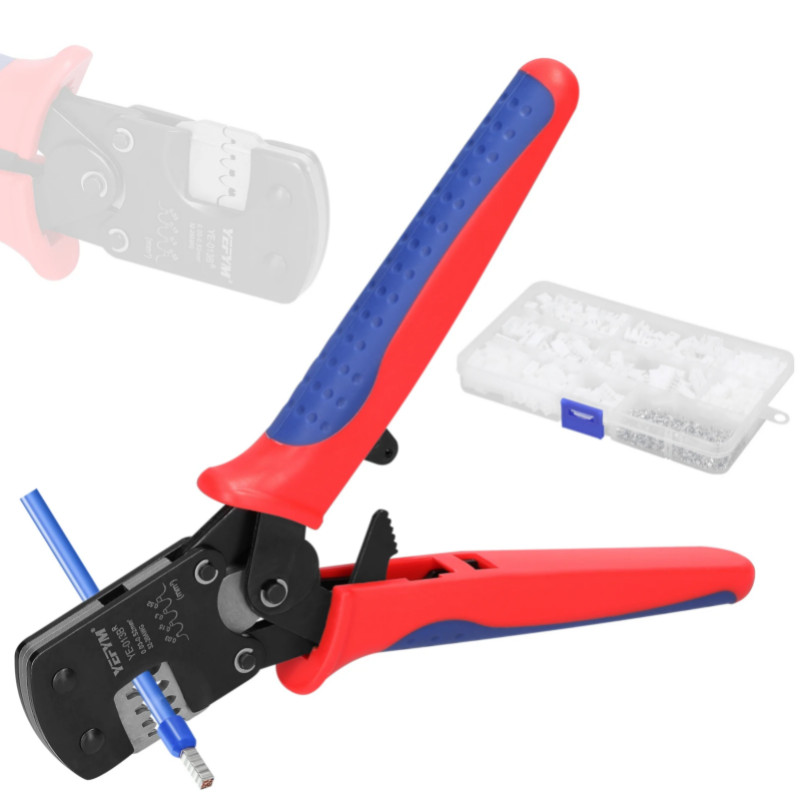 Electrical Terminals Clamp Plier Portable Terminals Crimping Tool Set Electronics Pressing Connecto