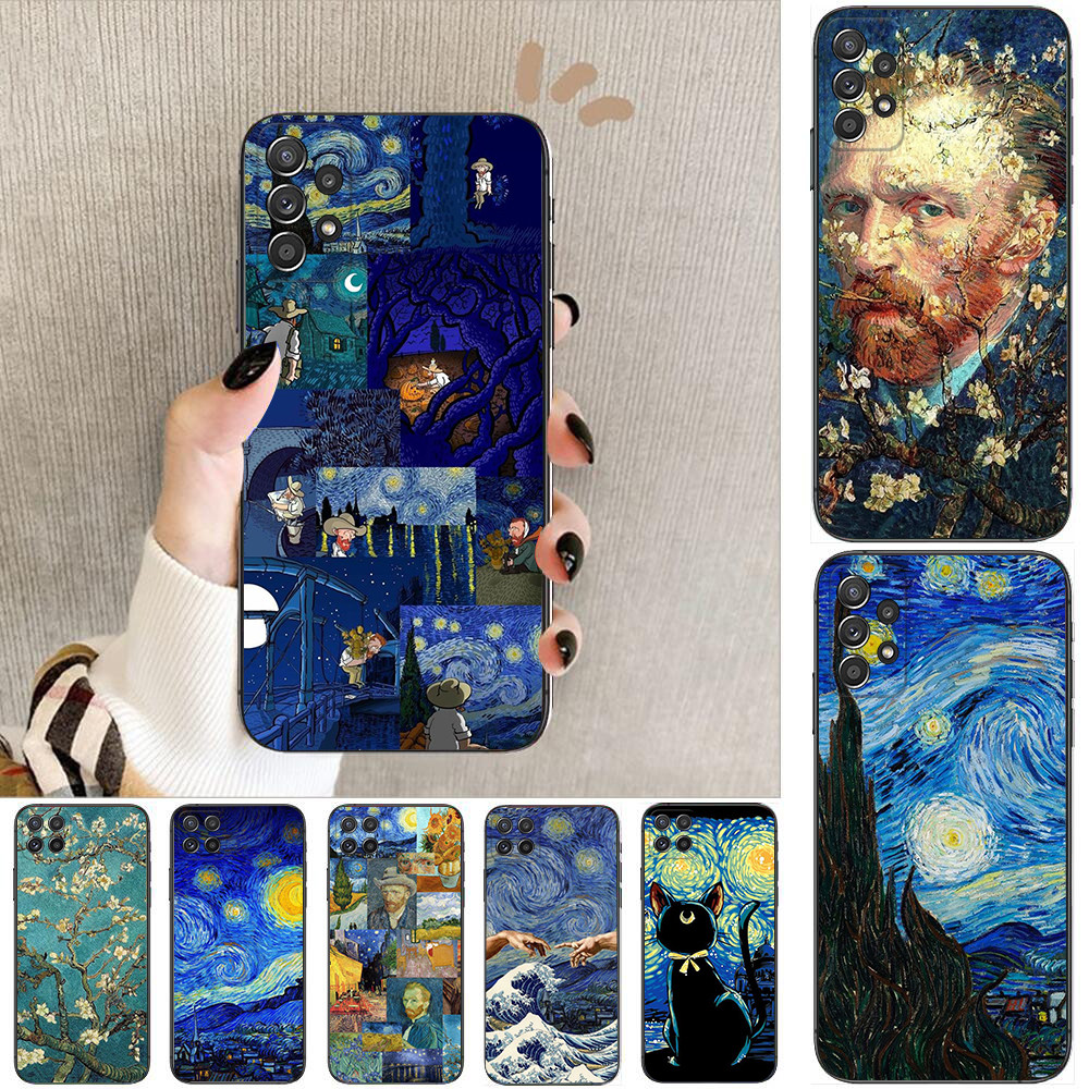 OPPO A94 A57 A77 A96 F5 F7 F9 Pro A7X A73 F11 Pro R9 s F1 Plus A9 2019 Q19 The Starry Night เคสโทรศั