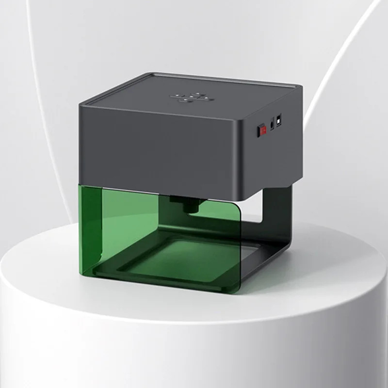 DJ6 Mini Portable Laser Engraver Diy Bluetooth Machine Painted Dog Tag Paper Leather Wooden Plastic