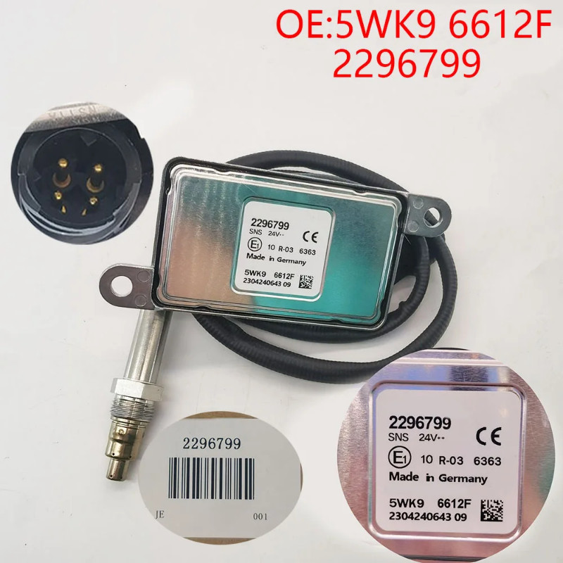 2296799 2020691 1872080 2247379 5WK96612D 5WK96612F Nitrogen Oxygen Sensor NOX Sensor 24V  Engine S
