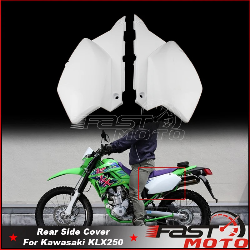 For Kawasaki KLX250 KLX 250 D-Tracker X 2008-2019 KLX250S/SF KLX250SF KLX250S Motocross Rear Side C