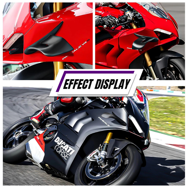 For Ducati Panigale v4s V4 V4S v4 2020-2021 motorcycle fixed wing fairings, aerodynamic side wings,