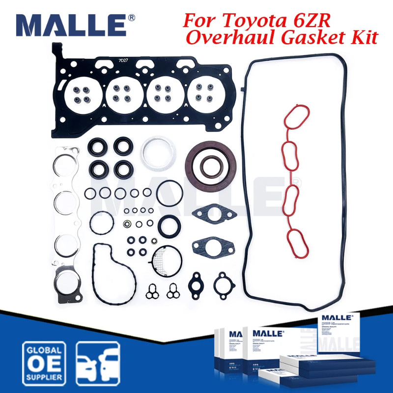 Full Overhaul Gasket Kit For Toyota RAV4 6ZR 6ZRFE ZSA4 6ZR-FAE 2.0 Engine Car Accessories Cylinder