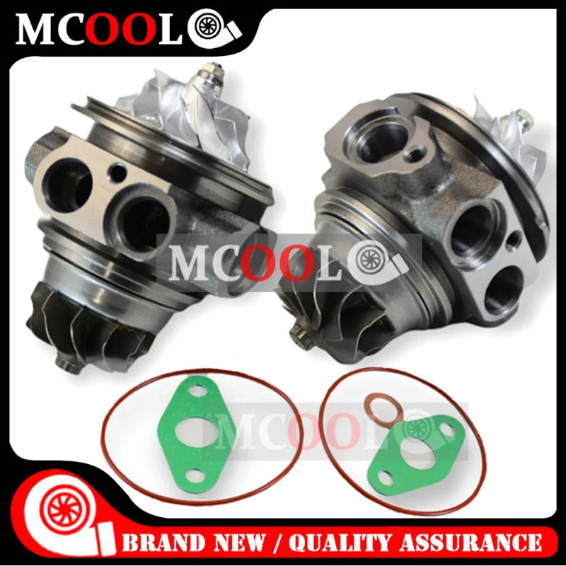 TD03 Turbocharger CHRA Cartridge 2PCS For BMW 335i E90 E91 E92 E93 225Kw N54B30 49131-07030 49131-0