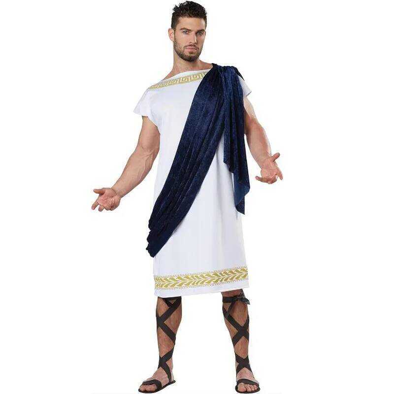 C Cosplay Ancient Greek Roman Gladiator Costume Sets Adult Men Women Halloween Carnival Up Party Ro