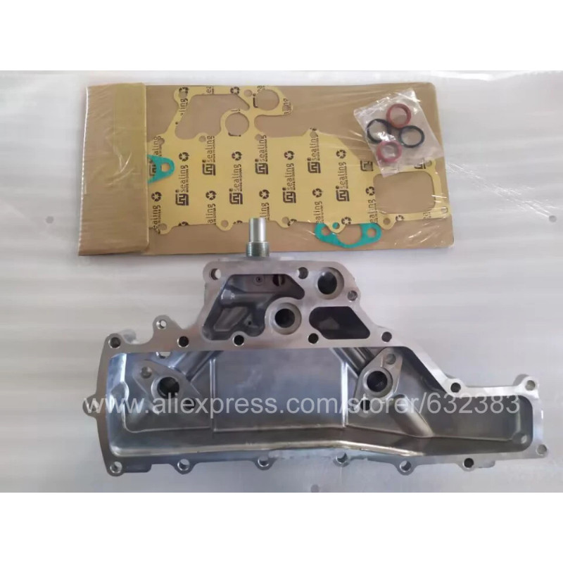 6D34 6D31 Oil Cooler Cover Side Cover For Mitsubishi FUSO FH211 Rosa Canter Truck SK116 Kobelco SK3