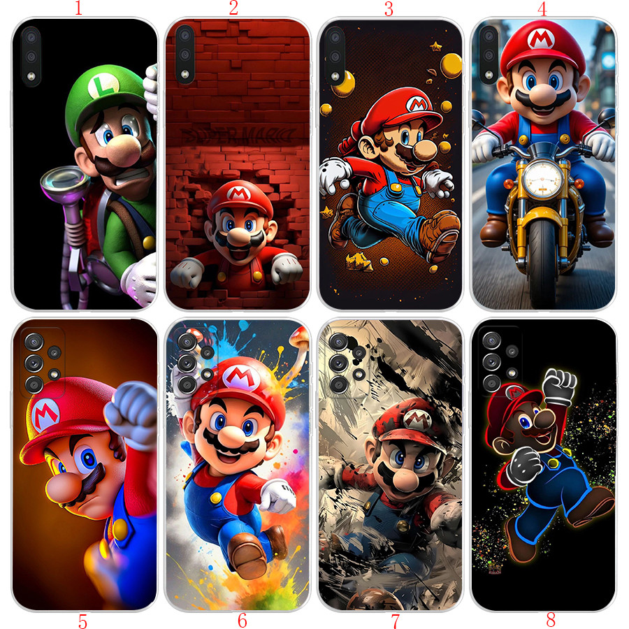 OPPO A17k A77S Reno 5 6 6z 5g A18 A38 A78 5g find X5 pr Reno 8t 8 Pro5G B37 Luigi เคสโทรศัพท์โปร่งใส