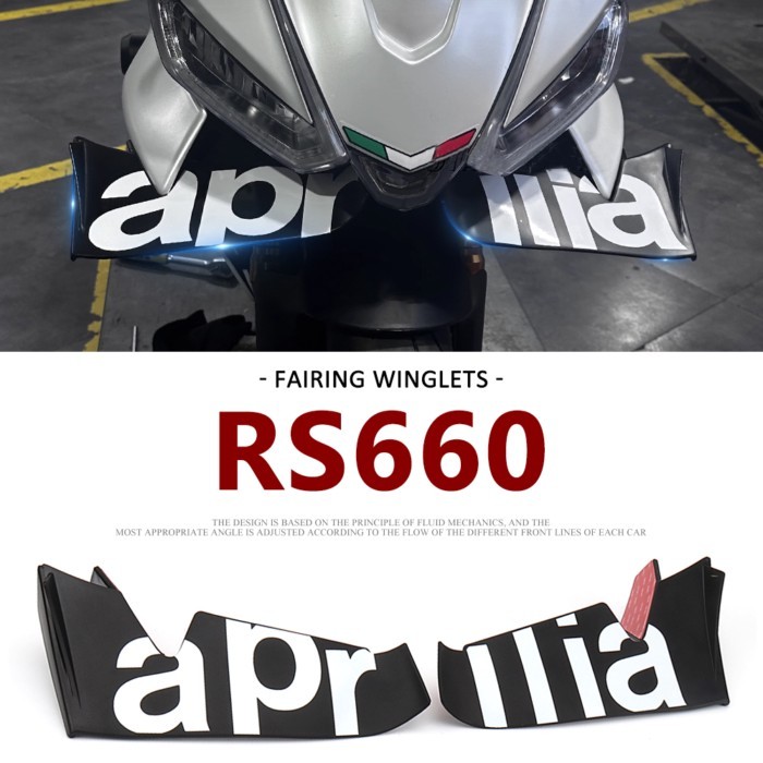 New For Aprilia RS 660 rs660 rs 660 Motorcycle Windshield Wing Fairing Front Aerodynamic RS660 Spoi