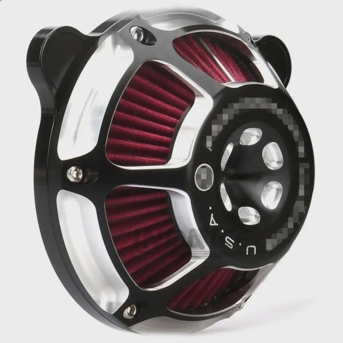 Air filter cleaner intake for harley FLD Dyna Switchback FLSTF Fat Boy FXDF Fat Bob FXSTB Night Tra