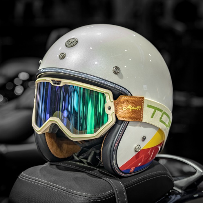 TORC Motorcycle Retro Helmet Men and Women Cruise Half Helmet Motobike Winter Electric Car Safety H