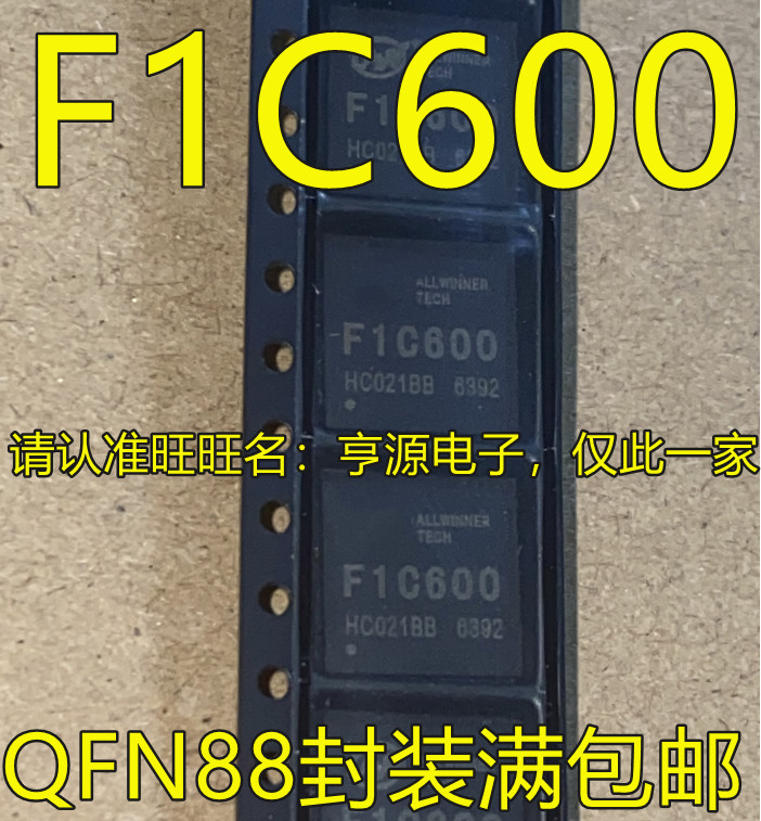 1 ชิ้น F1C600 FIC600 QFN88 IC
