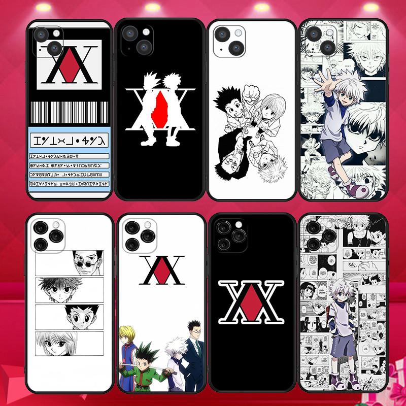 เคสโทรศัพท์ iPhone สีดําเข้ม SE 12 Mini 12 Pro Max 13 Pro Max Hunter เคสโทรศัพท์ Hunter1