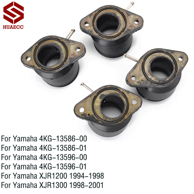 Carburetor Interface Manifold Intake Glue for Yamaha XJR1300 1998-2001 XJR1200 1994-1998 4KG-13586-