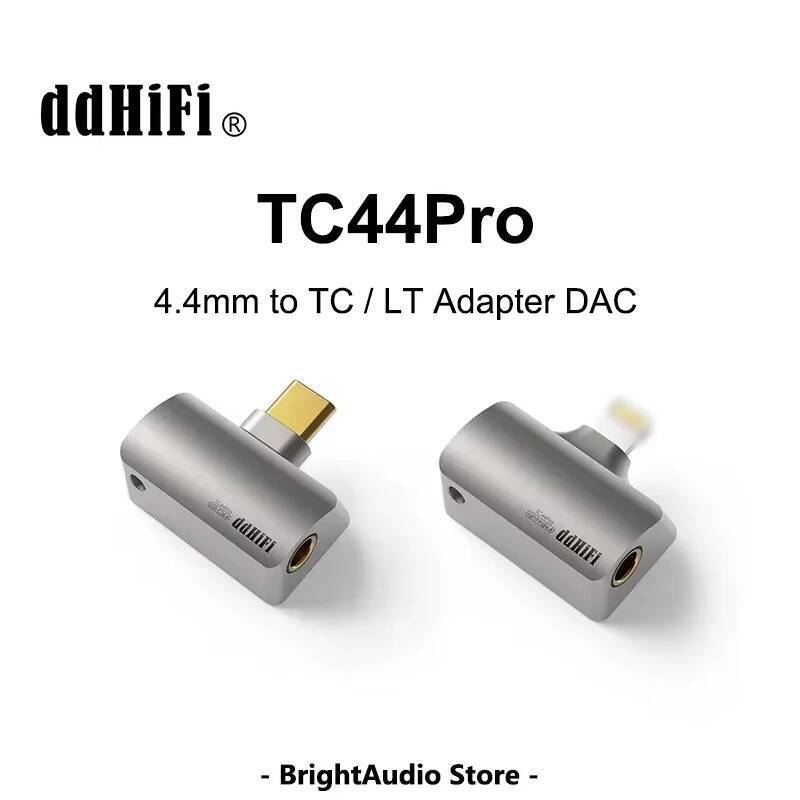 DD ddHiFi TC44Pro / TC44Pro E2 4.4 มม.Balance to USB C LT อะแดปเตอร์ DAC Dongle Dual CS43198 CS43131