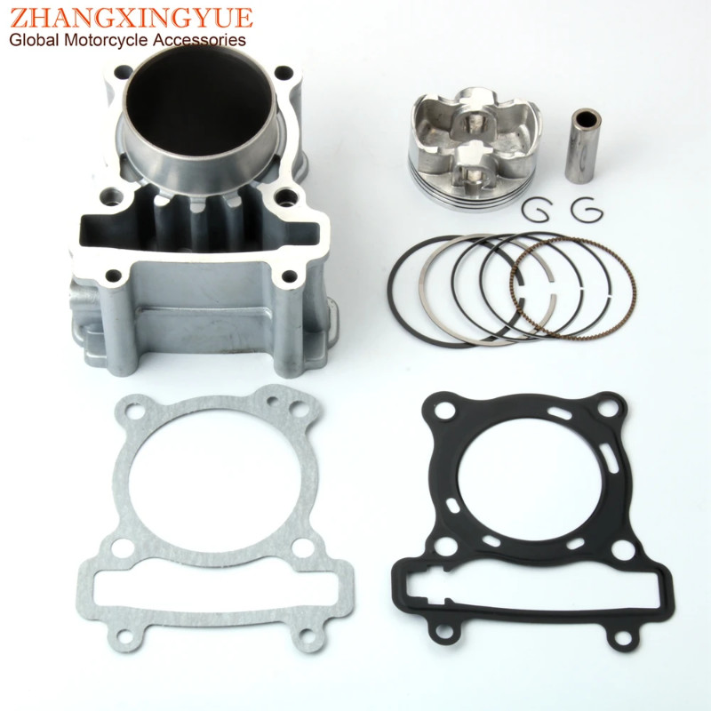 62mm Big Bore Racing Cylinder Kit for Yamaha LC135 Spark135 Jupiter MX Sniper 135 Crypton X Vixion1