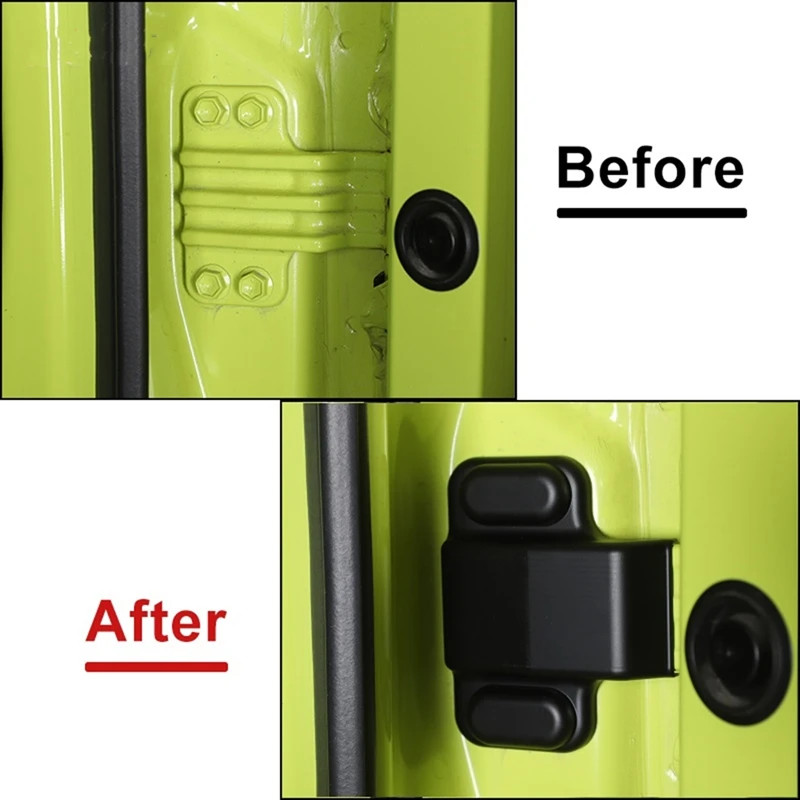 WM-pjCar Trunk Tailgate Screw Protection Cover for Suzuki Jimny 2019 2020 2021 2022 Exterior Access